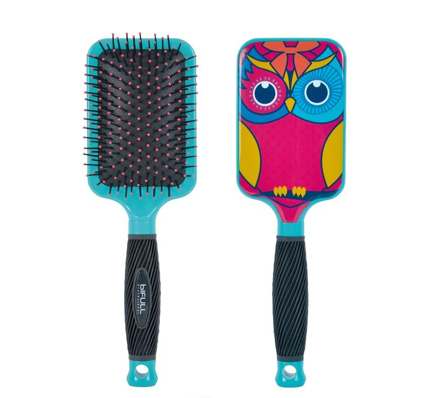 BIFULL CEPILLO RAQUETA BUHO PINK