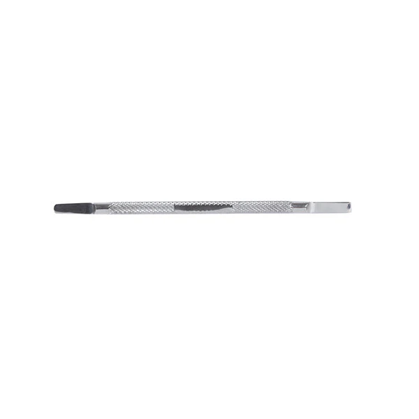 BIFULL QUITACUTICULAS LANCETA METALICO LARGO 13CM
