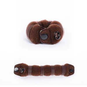BIFULL RELLENO MOÑO PIN PEQUEÑO MARRON