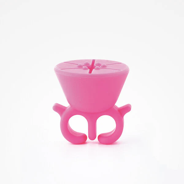 BIFULL TOPFINGER PINK ANILLO SOPORTE ESMALTE