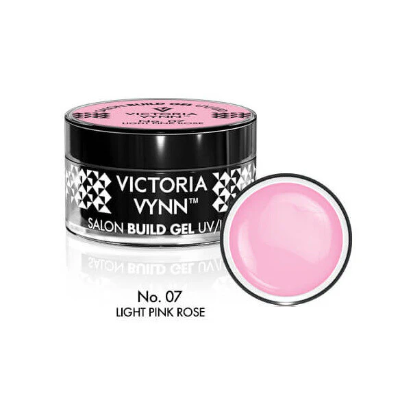 BUILD GEL UV/LED LIGHT PINK ROSE 07 15ML
