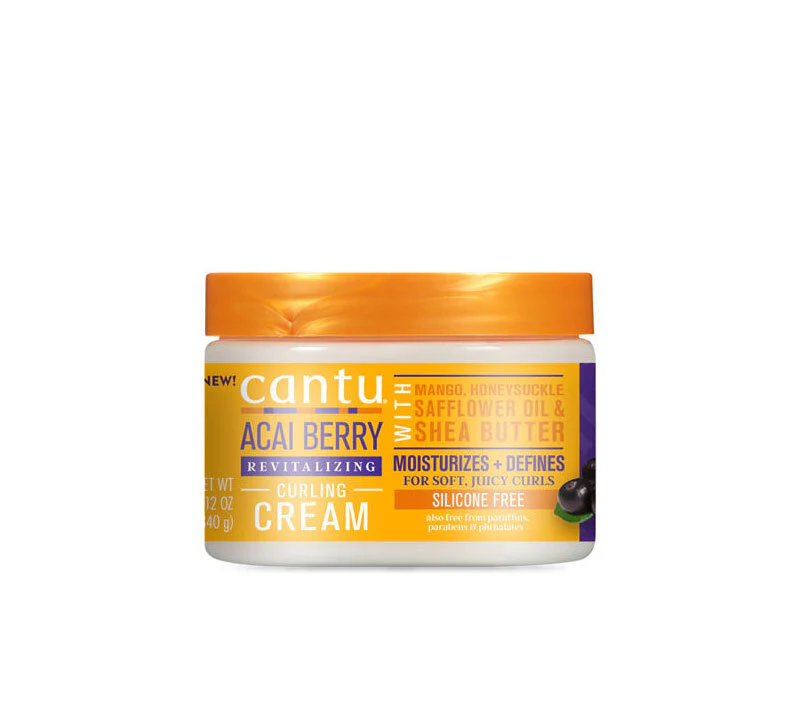 CANTU ACAI BERRY REVITALIZING CURLING CREAM 340G