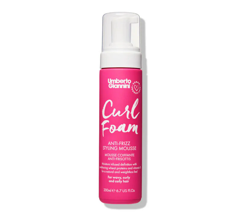 CURL FOAM ANTI-FRIZZ STYLING MOUSSE 200ML