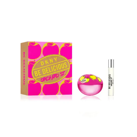 Dkny Be Delicious Orchad St. Eau De Parfum Spray 100ml Set 2 Piezas