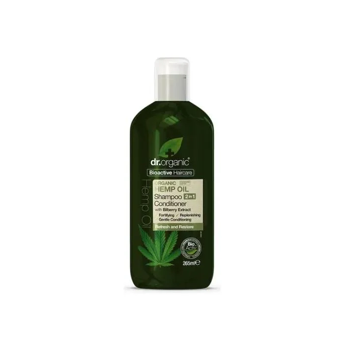 Dr. Organic Champú y Acondicionador De Cáñamo 265ml
