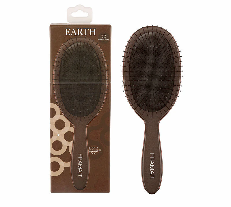 FRAMAR DETANGLE BRUSH - NEUTRALS TERRA EARTH