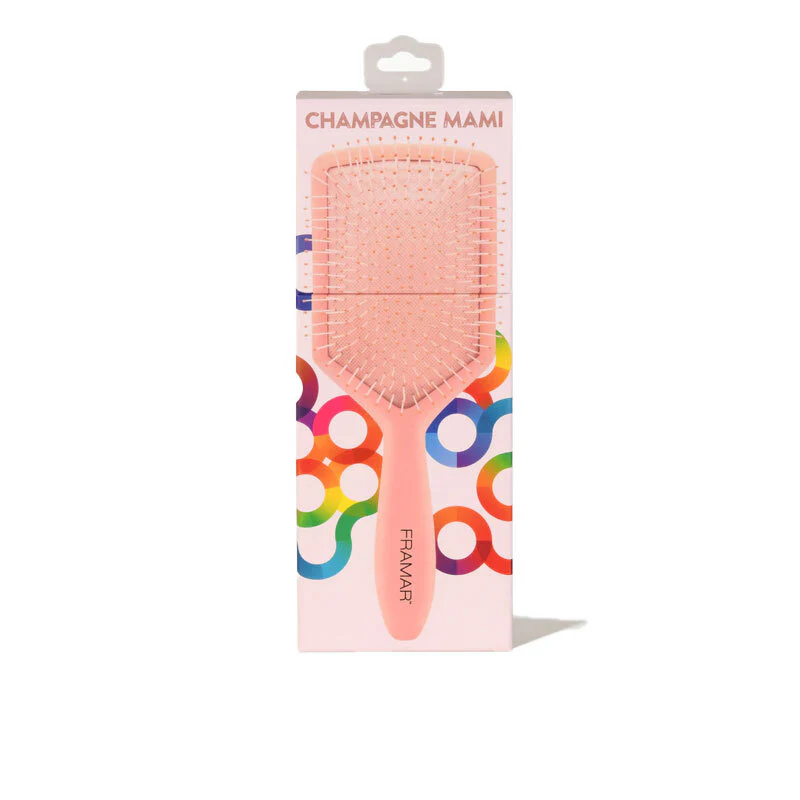 FRAMAR PADDLE BRUSH - CHAMPAGNE MAMI EDICIÓN LIMITADA