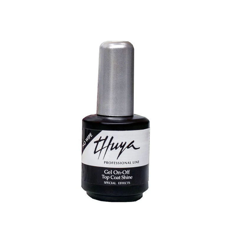 GEL ON- OFF TOP COAT SHINE NO WIPE 14ML