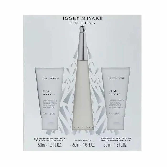 Issey Miyake L´Eau D´Issey Eau De Toilette Spray 50ml Set 3 Piezas