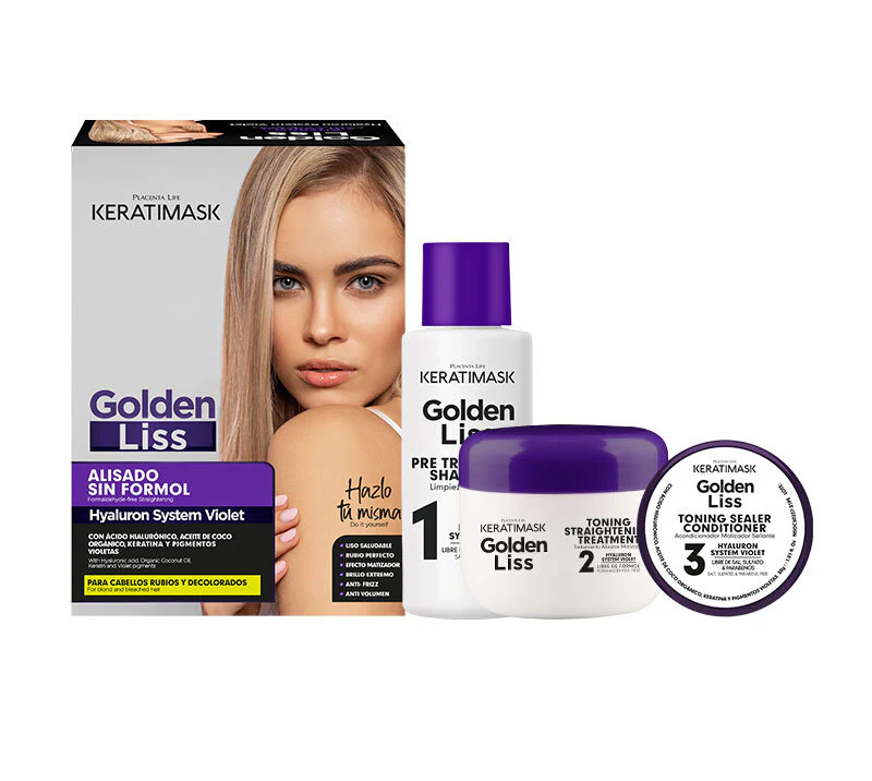 KERATIMASK ALISADO GOLDEN LISS