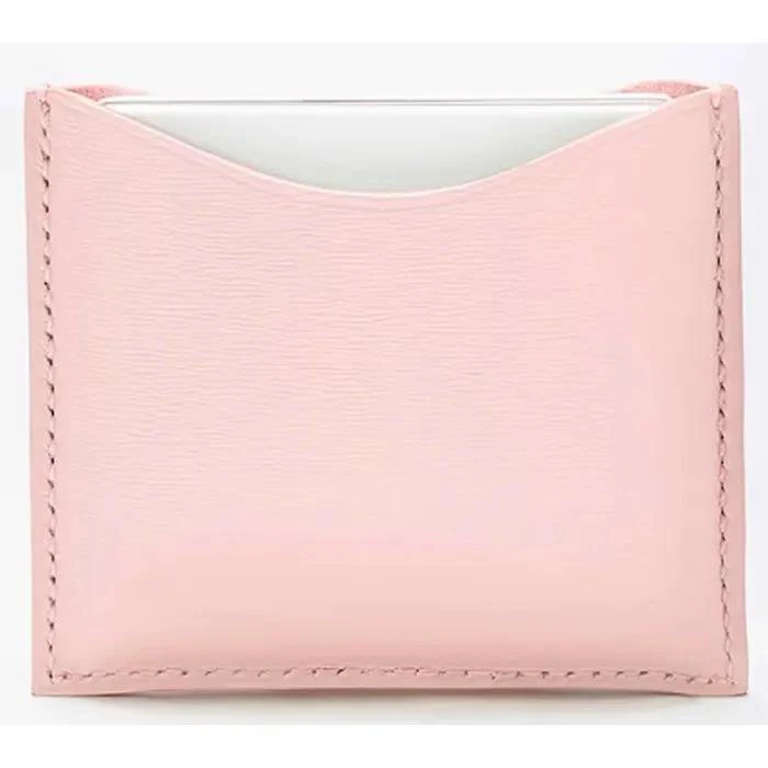 La Bouche Rouge Pink Leather Compact Case