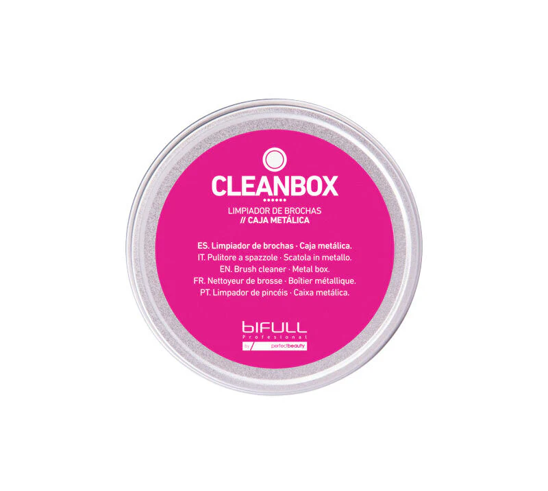LIMPIADOR DE BROCHAS EN CAJA METALICA CLENABOX