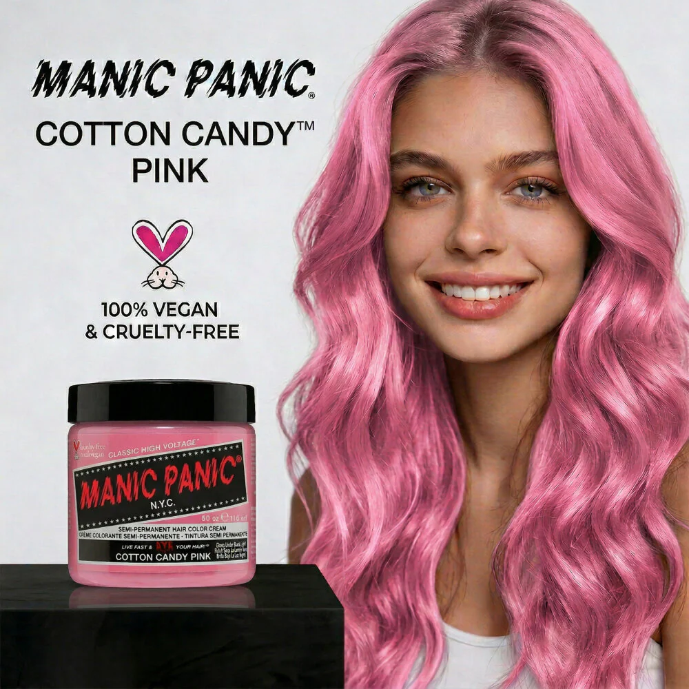 MANIC PANIC CLASSIC COTTON CANDY PINK