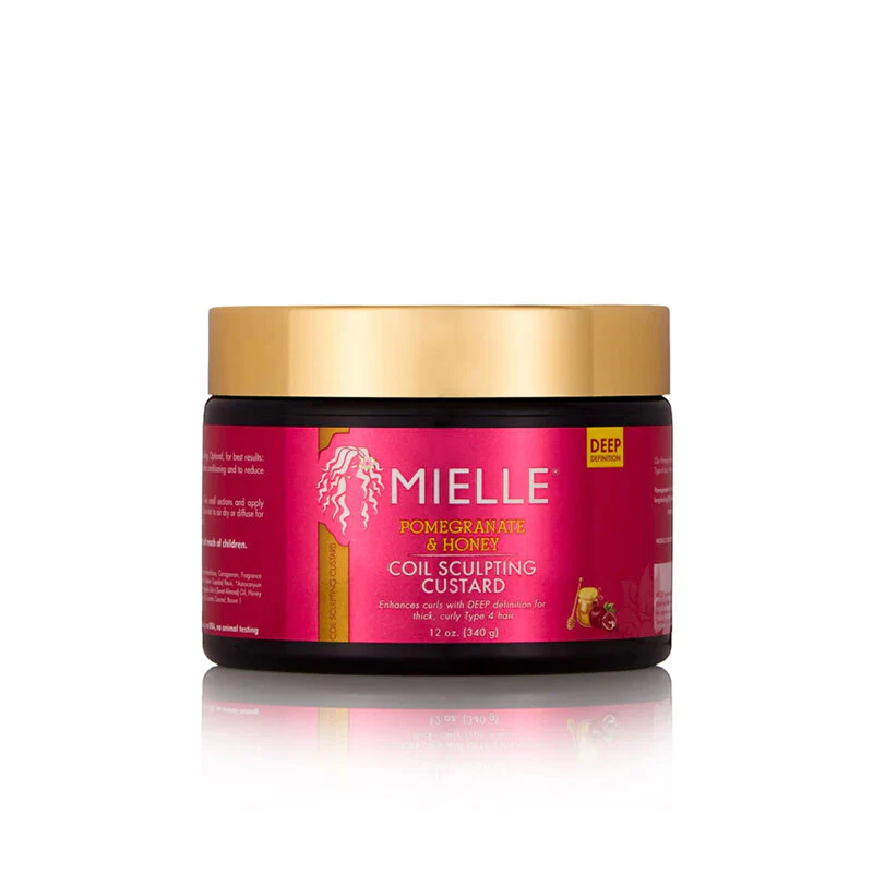 MIELLE POMEGRANATE & HONEY COIL SCULPTING CUSTARD 340G