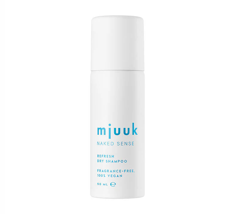MJUUK NAKED SENSE FRAGRANCE-FREE REFRESH DRY SHAMPOO 50ML