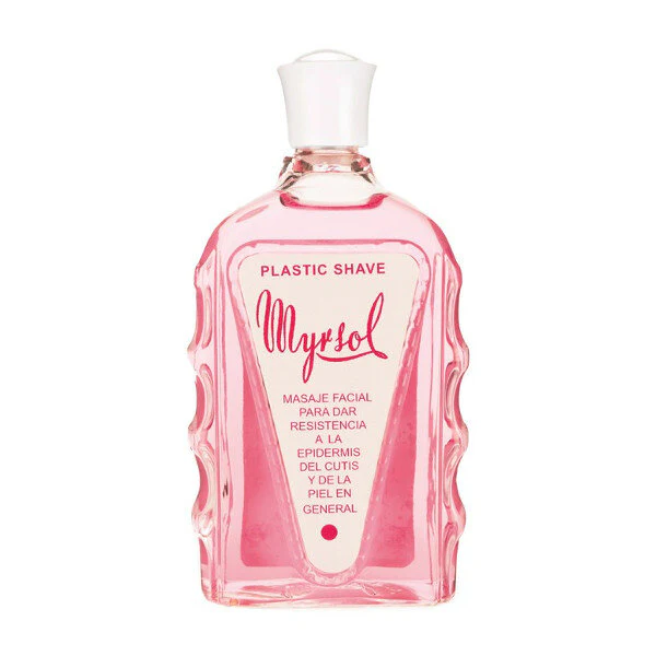 MYRSOL MASAJE PLASTIC SHAVE 180ML.