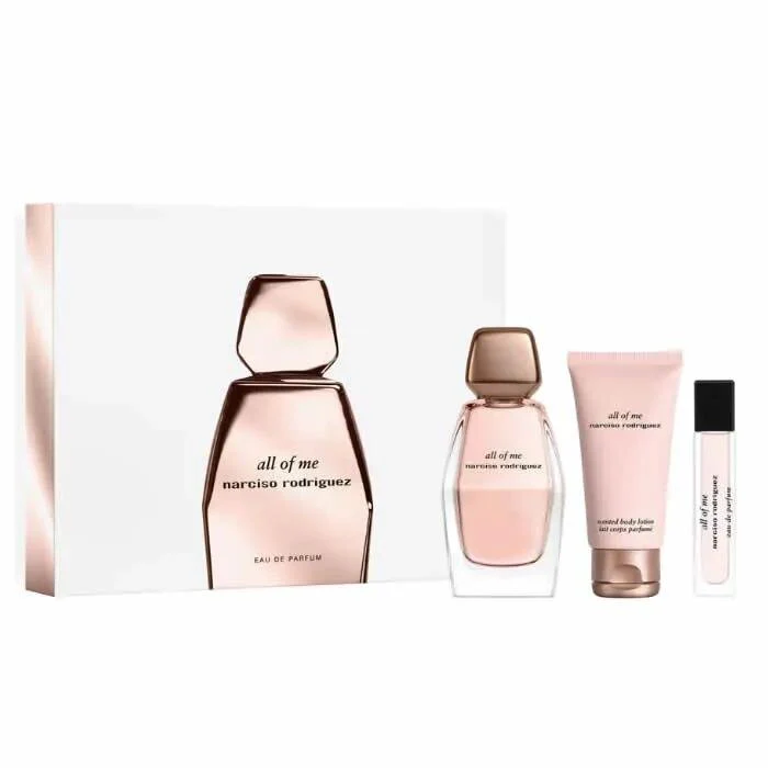 Narciso Rodriguez All Of Me Eau De Parfum Spray 90ml Set 3 Piezas