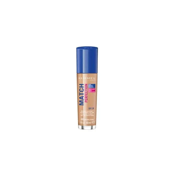 Rimmel Match Perfection Foundation Spf20 400 Natural Beige