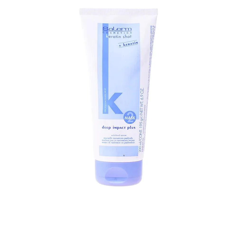 Salerm Cosmetics Keratin Shot Mascarilla Deep Impact Plus 200ml