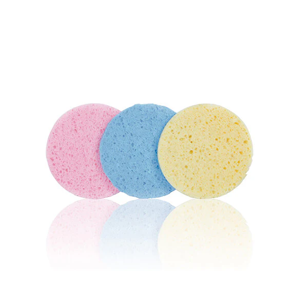 SET ESPONJAS DESMAQUILLAR 110MM CIRCLE COLOURS PLUS 3UNDS BIFULL