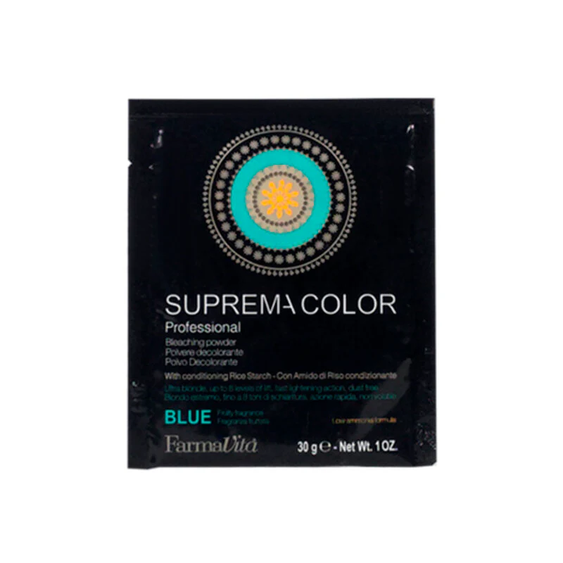 SUPREMA COLOR LIFE BLEACHING POWDER BLUE BAG 30GR