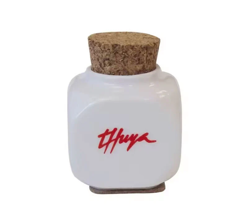 VASO DE PORCELANA BLANCO