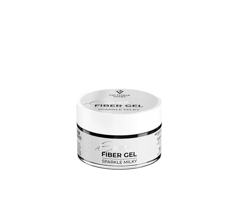 VV EASY FIBER GEL SPARKLE MILKY 15ML